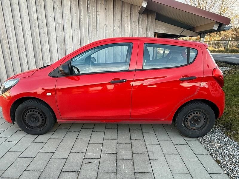 Rot Gebraucht 2015 Opel Karl Kleinwagen | 2.000 € (Guter Preis) - Bild 1/4