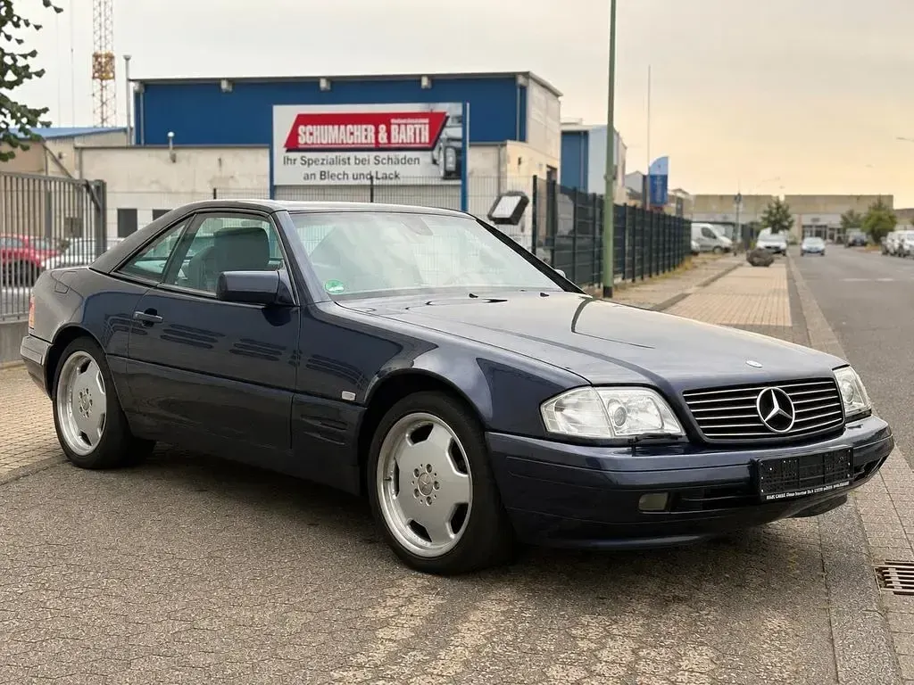 Gebraucht Mercedes SL320 231 PS (169 kW) 1998 Blau Cabrio