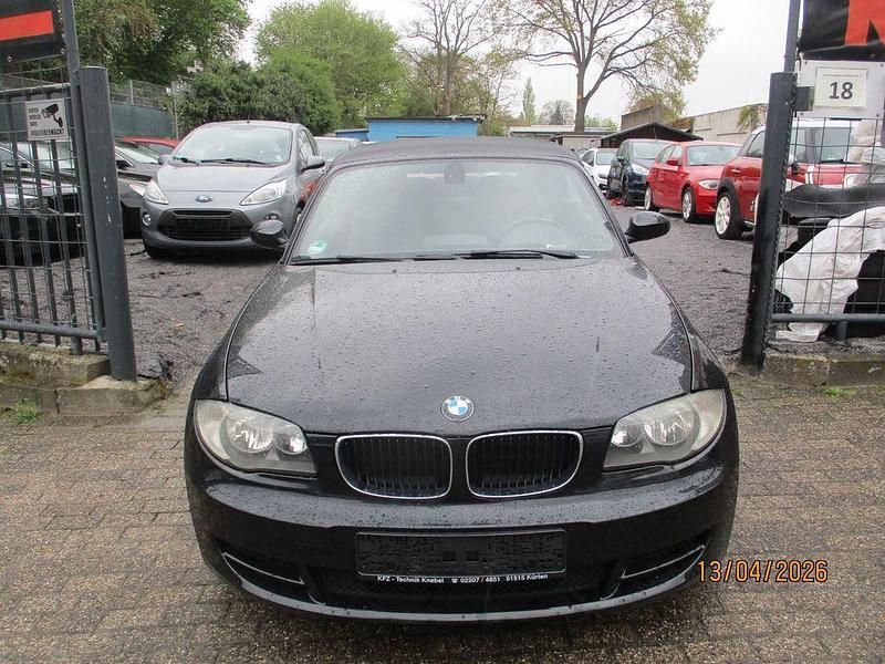 Occasion BMW 118 Cabriolet Efficient Dynamics 143 ch (105 kW) 2008 Noir Cabriolet