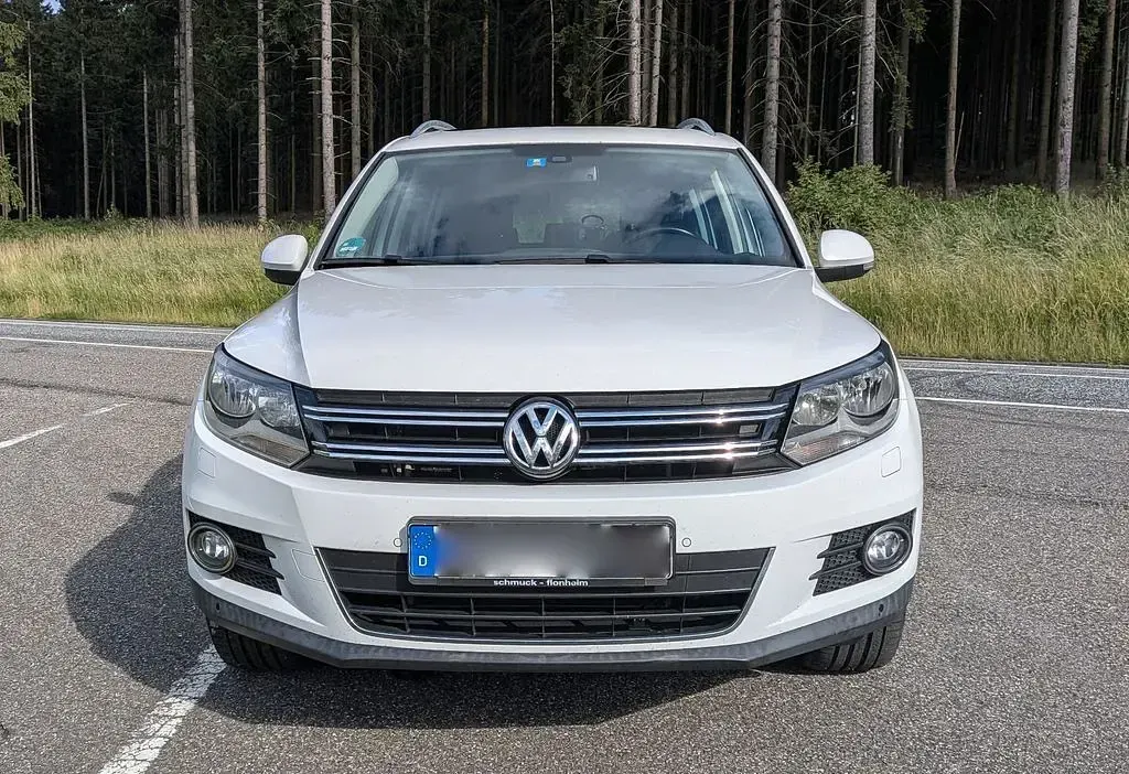 Gebraucht VW Tiguan Cup 177 PS (130 kW) 2015 Weiß SUV