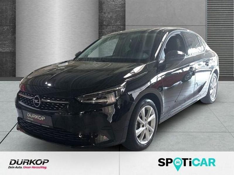 Diamant schwarz/karbon schwarz (metallic) Gebraucht 2022 Opel Corsa Elegance Kleinwagen | 14.350 € (Etwas zu teuer) - Bild 1/4