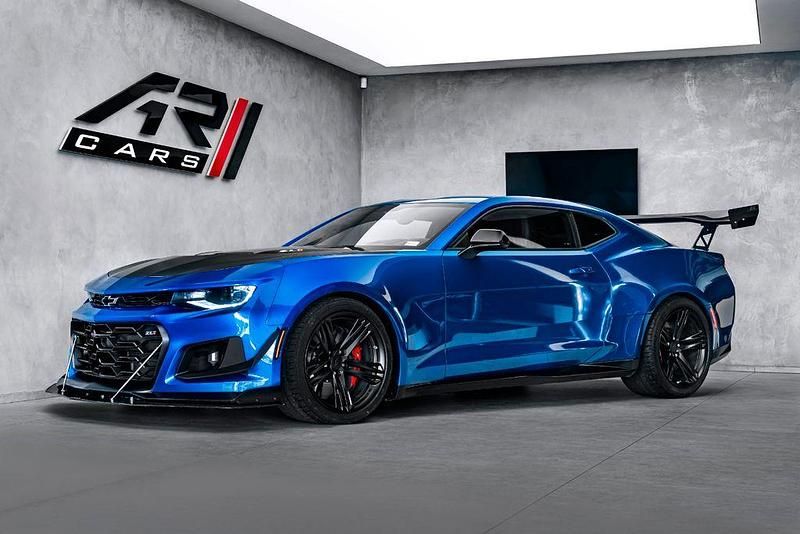 Gebraucht Chevrolet Camaro ZL1 655 PS (481 kW) 2018 Blau Coupé