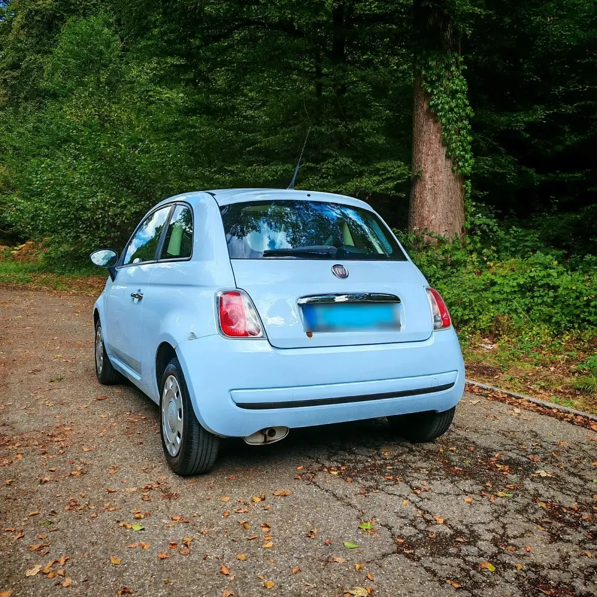 Gebraucht Fiat 500 69 PS (50 kW) 2009 Blau Cabrio
