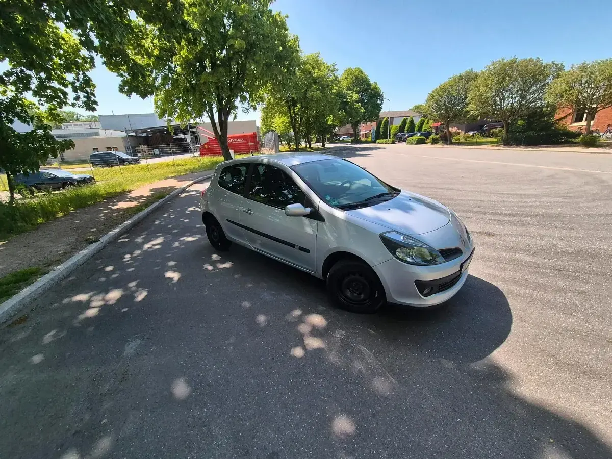 Gebraucht Renault Clio 75 PS (55 kW) 2008 Grau Kleinwagen