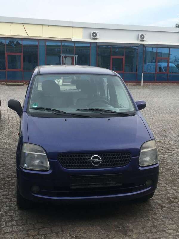 Blau Gebraucht 2001 Opel Agila Comfort Kombi | 599 € (Guter Preis) - Bild 1/4