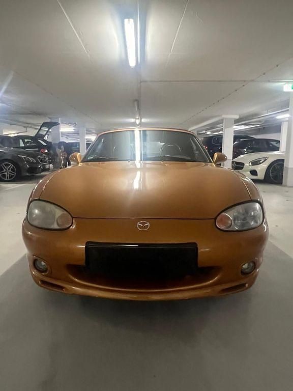 Gebraucht Mazda MX5 110 PS (80 kW) 1998 Orange Cabrio