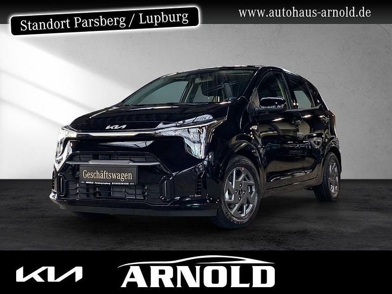 Schwarz (auroraschwarz) Neu 2025 Kia Picanto Vision Kleinwagen | 15.870 € (Superpreis) - Bild 1/4