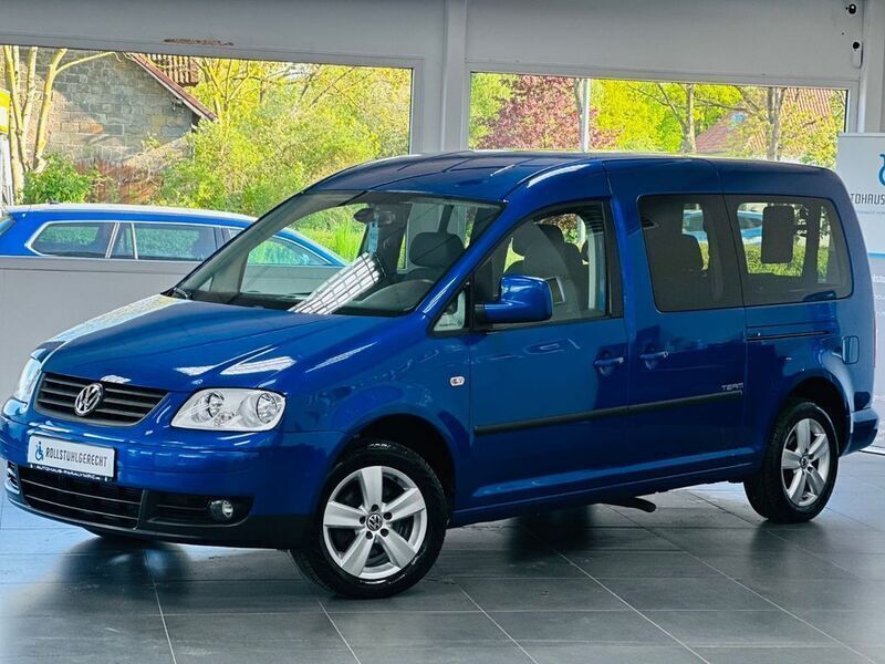Gebraucht VW Caddy Maxi Life Team 102 PS (75 kW) 2010 Blau Van / Kleinbus