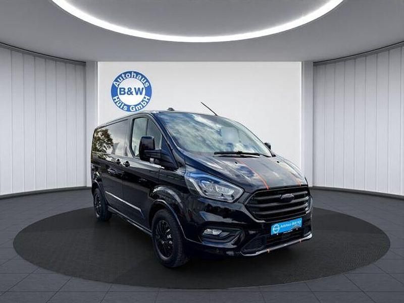 Obsidianschwarz metallic Gebraucht 2020 Ford Transit Custom Sport Limousine | 24.699 € (Superpreis) - Bild 1/4