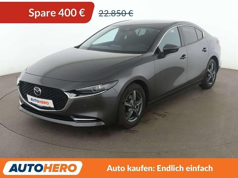 Machine grey Gebraucht 2019 Mazda 3 Selection Limousine | 22.450 € (Etwas zu teuer) - Bild 1/3