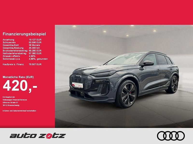 Grau Gebraucht 2025 Audi Q6 e-tron S-Line SUV | 76.507 € (Fairer Preis) - Bild 1/4