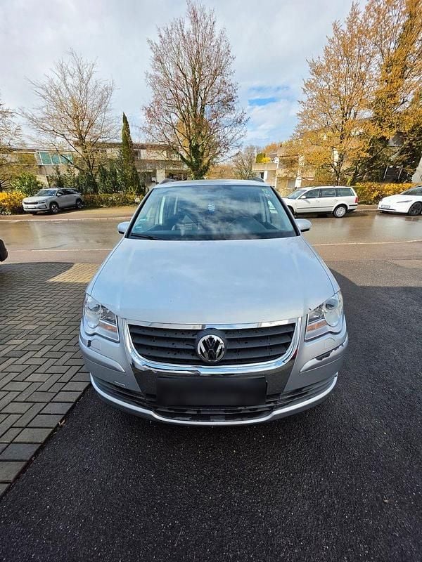 Gebraucht VW Touran 109 PS (80 kW) 2008 Silber Van / Kleinbus