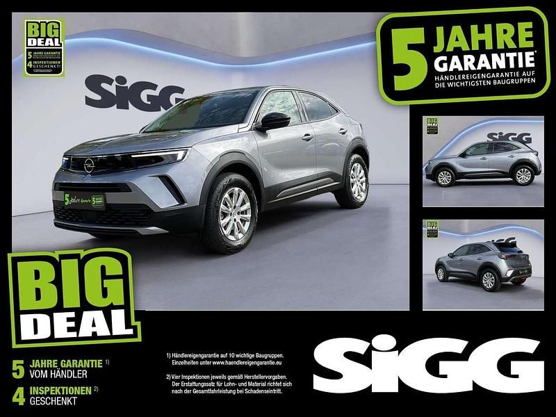 Kontrast grau Gebraucht 2023 Opel Mokka Edition SUV | 18.580 € (Guter Preis) - Bild 1/4