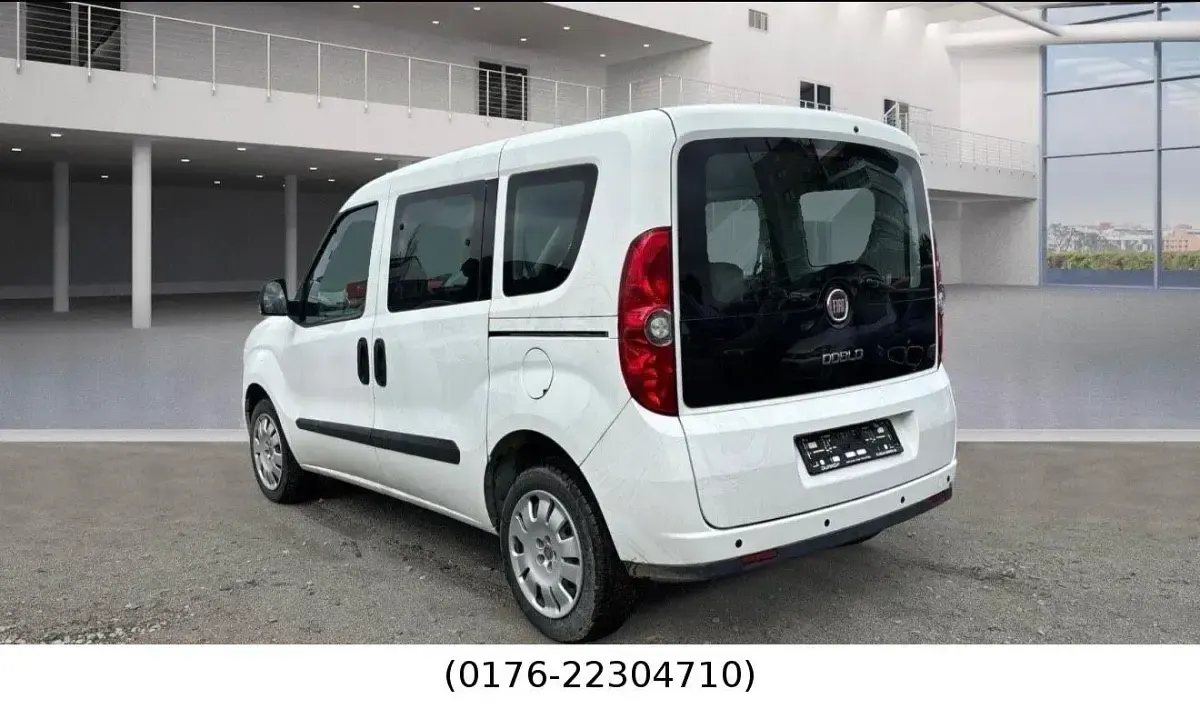 Gebraucht Fiat Doblò Dynamic 95 PS (69 kW) 2014 Weiß Van / Kleinbus