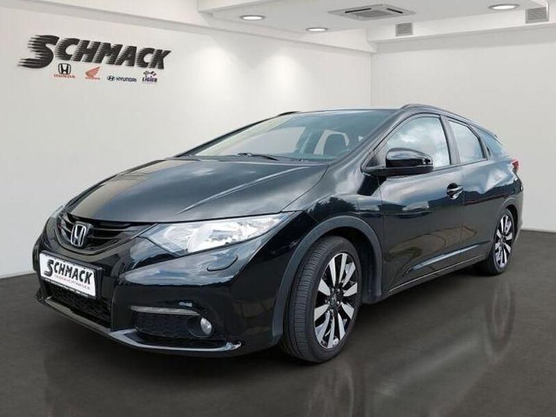 Schwarz Gebraucht 2014 Honda Civic Sport Kombi | 12.990 € (Etwas zu teuer) - Bild 1/4