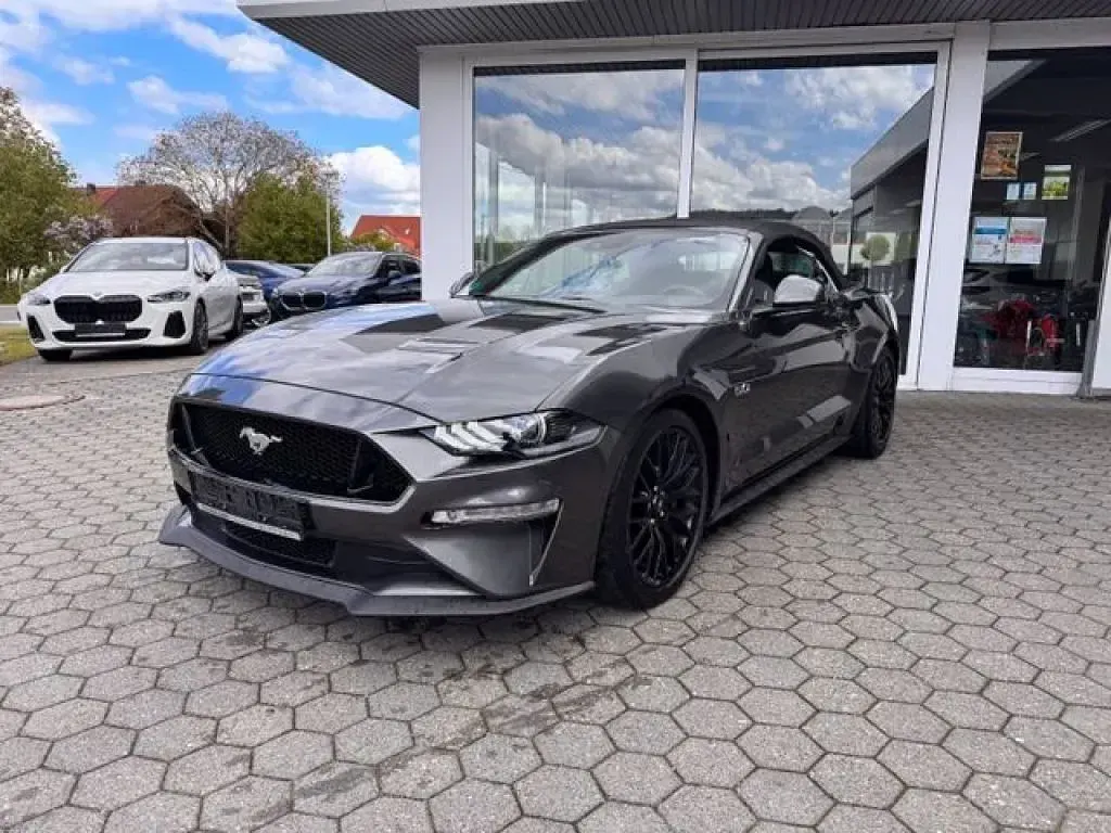 Gebraucht Ford Mustang GT 450 PS (330 kW) 2020 Grau Cabrio