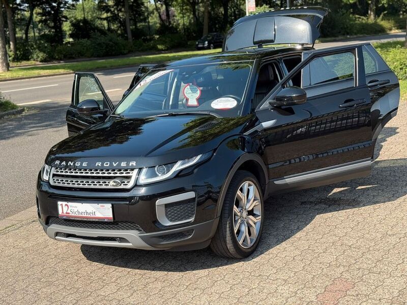 Santorini black Gebraucht 2017 Land Rover Range Rover evoque SE SUV | 14.999 € (Superpreis) - Bild 1/4