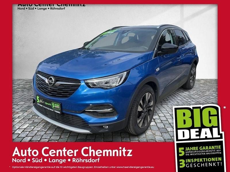 Blau Gebraucht 2020 Opel Grandland X Innovation SUV | 16.409 € (Guter Preis) - Bild 1/4