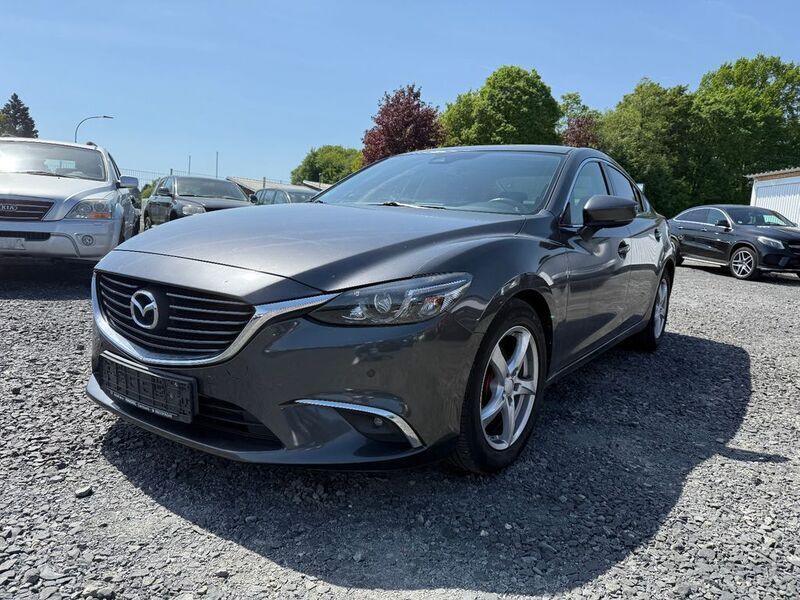 Grau Gebraucht 2017 Mazda 6 Exclusive-Line Limousine | 7.699 € (Fairer Preis) - Bild 1/4