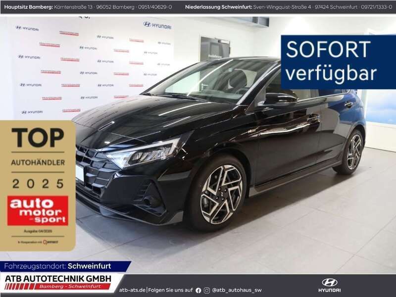 Schwarz Neu 2024 Hyundai i20 N Line Limousine | 26.820 € (Etwas zu teuer) - Bild 1/4