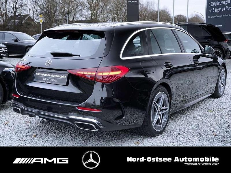 Gebraucht Mercedes C220 AMG 200 PS (147 kW) 2025 Obsidianschwarz metallic Kombi