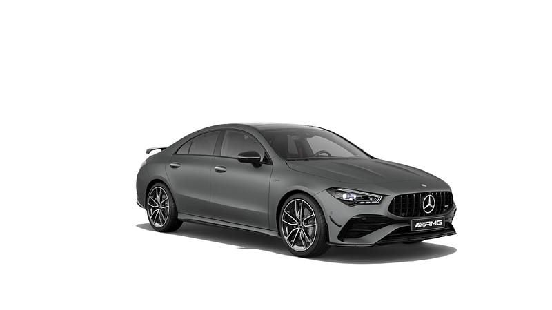 Manufaktur mountaingrau magno Neu 2025 Mercedes CLA35 AMG AMG Coupé | 80.730 € - Bild 1/4