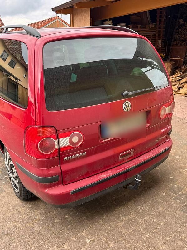 Gebraucht VW Sharan 116 PS (85 kW) 2007 Rot Van / Kleinbus