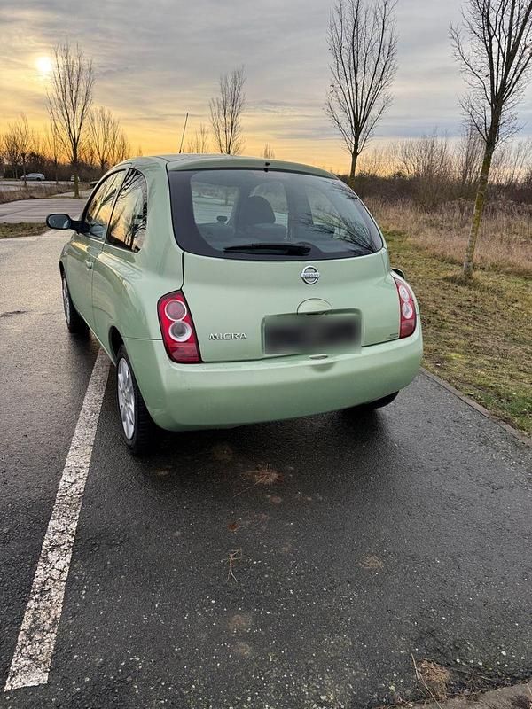 Gebraucht Nissan Micra Acenta 65 PS (47 kW) 2005 Grün Kleinwagen