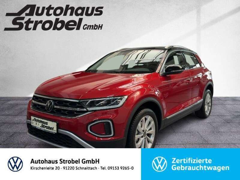 Kings red metallic Gebraucht 2024 VW T-Roc Style SUV | 34.990 € (Etwas zu teuer) - Bild 1/3