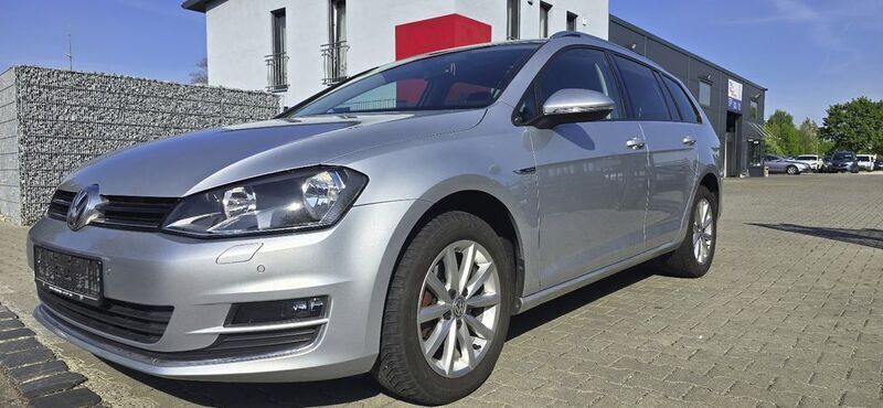 Silber Gebraucht 2015 VW Golf VII LOUNGE Kombi | 8.890 € (Guter Preis) - Bild 1/4