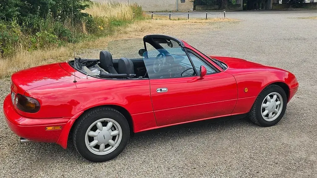 Gebraucht Mazda MX5 116 PS (85 kW) 1991 Rot Cabrio