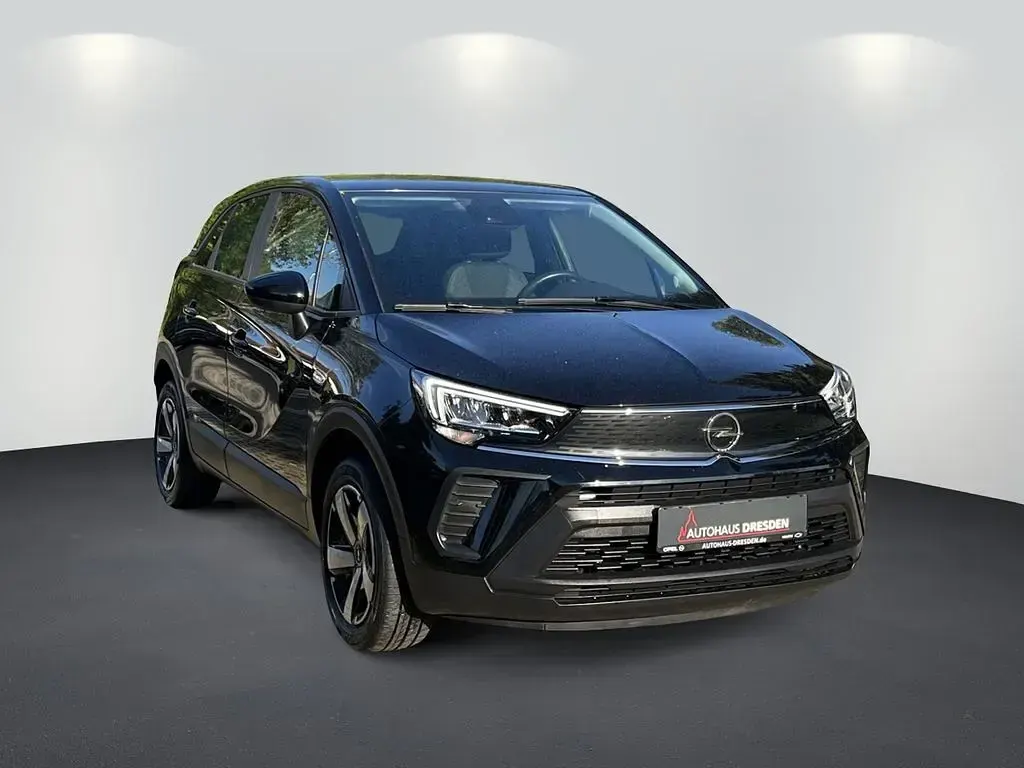 Gebraucht Opel Crossland Edition 110 PS (80 kW) 2022 Diamant schwarz (metallic) SUV