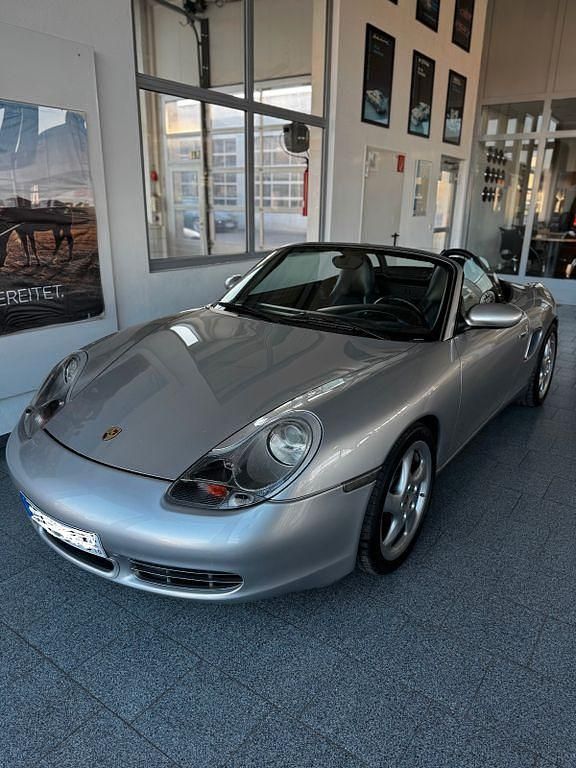 Silber Gebraucht 2002 Porsche Boxster S Cabrio | 19.500 € (Fairer Preis) - Bild 1/4