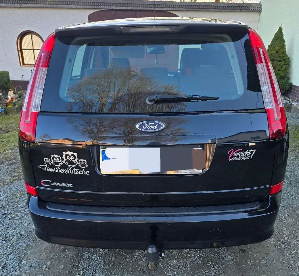 Gebraucht Ford C-MAX Ambiente 101 PS (74 kW) 2008 Schwarz Van / Kleinbus