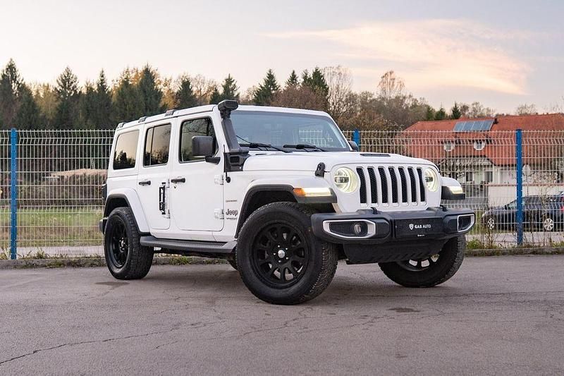 Gebraucht Jeep Wrangler Sahara 284 PS (208 kW) 2018 Weiß SUV