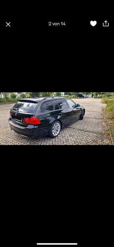Gebraucht BMW 320 177 PS (130 kW) 2009 Schwarz Kombi