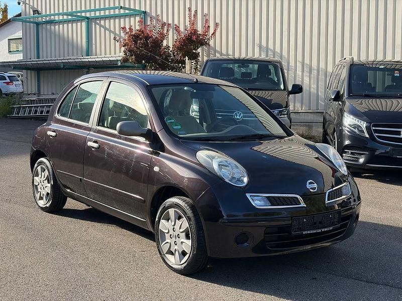 Violet Gebraucht 2009 Nissan Micra Kleinwagen | 1.990 € (Fairer Preis) - Bild 1/4