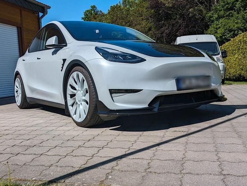 Gebraucht Tesla Model Y Performance 397 kW (540 PS) 2022 Weiß SUV