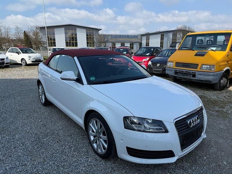 Gebraucht Audi A3 Cabriolet Attraction 102 PS (75 kW) 2009 Weiß Cabrio