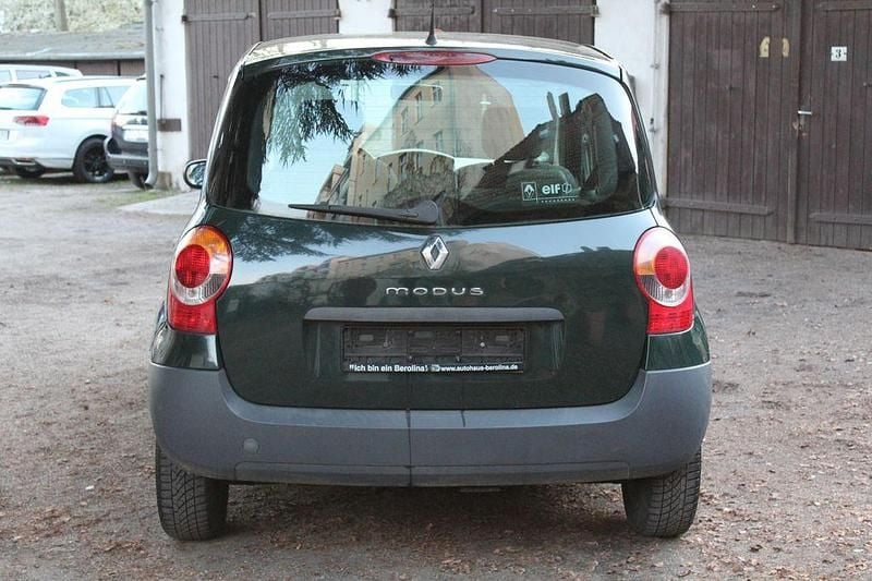 Gebraucht Renault Modus Authentique 65 PS (47 kW) 2005 Grün Van / Kleinbus