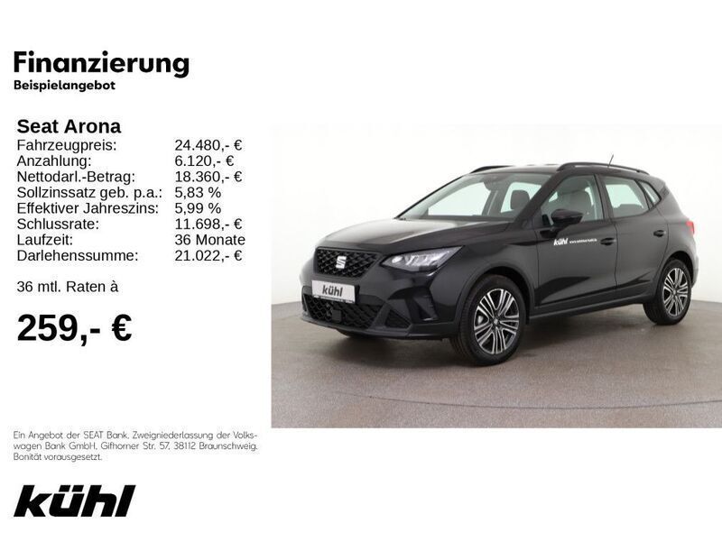 Schwarz Gebraucht 2024 Seat Arona Style SUV | 24.280 € (Fairer Preis) - Bild 1/4