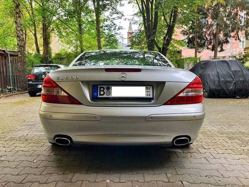Gebraucht Mercedes SL500 306 PS (225 kW) 2002 Silber Cabrio