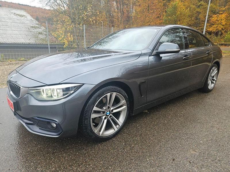 Grau Gebraucht 2018 BMW 420 Sport Line Limousine | 13.685 € (Guter Preis) - Bild 1/4