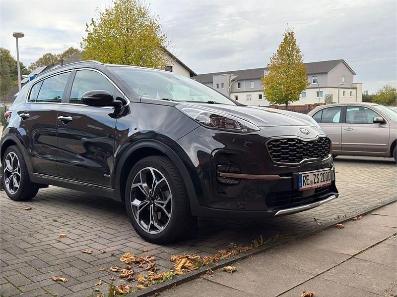 Schwarz Gebraucht 2019 Kia Sportage GT-Line SUV | 18.500 € (Fairer Preis) - Bild 1/4