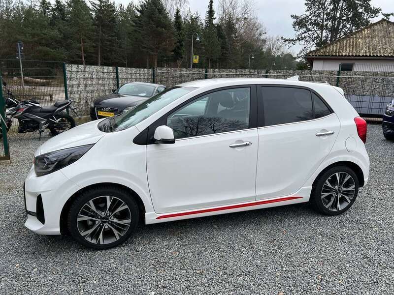 (ud) schneeweiss Gebraucht 2023 Kia Picanto GT-Line Kleinwagen | 16.900 € (Guter Preis) - Bild 1/4