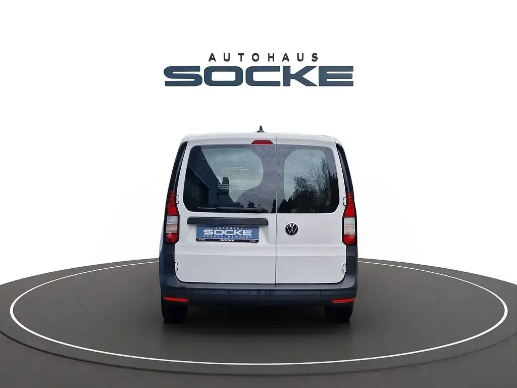 Gebraucht VW Caddy 122 PS (89 kW) 2021 Weiß Van / Kleinbus