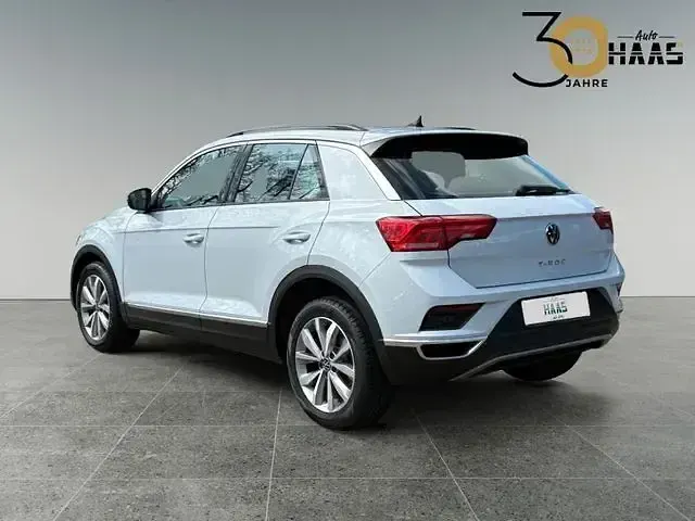 Gebraucht VW T-Roc Style 150 PS (110 kW) 2021 White silver metallic (metallic) SUV