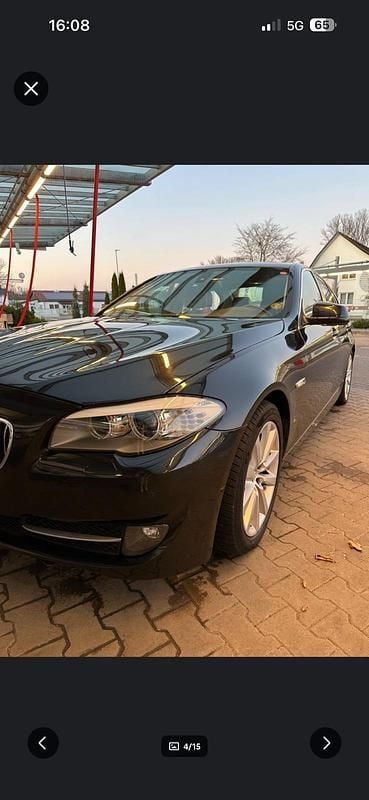 Gebraucht BMW 520 184 PS (135 kW) 2010 Schwarz Limousine