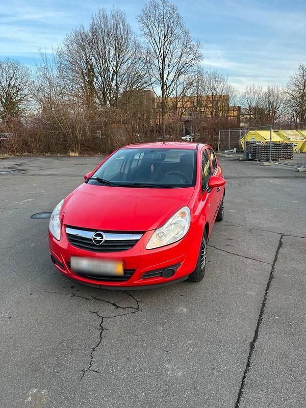 Gebraucht Opel Corsa 77 PS (56 kW) 2010 Rot Kleinwagen