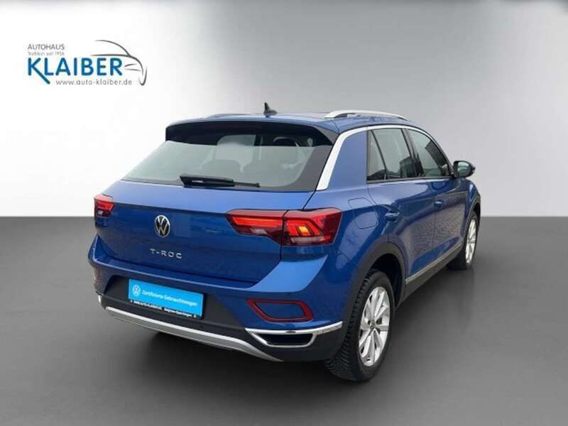 Gebraucht VW T-Roc Style 150 PS (110 kW) 2023 Ravennablau SUV